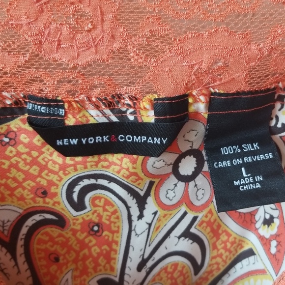 New York & Company Silk Camisole - Picture 7 of 8